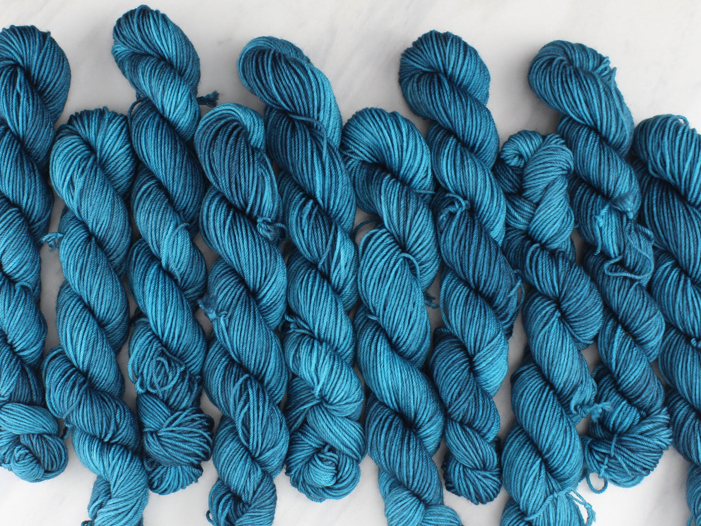 ANNUNCIATION BLUE MINI SKEIN on Splendid Sock - Purple Lamb