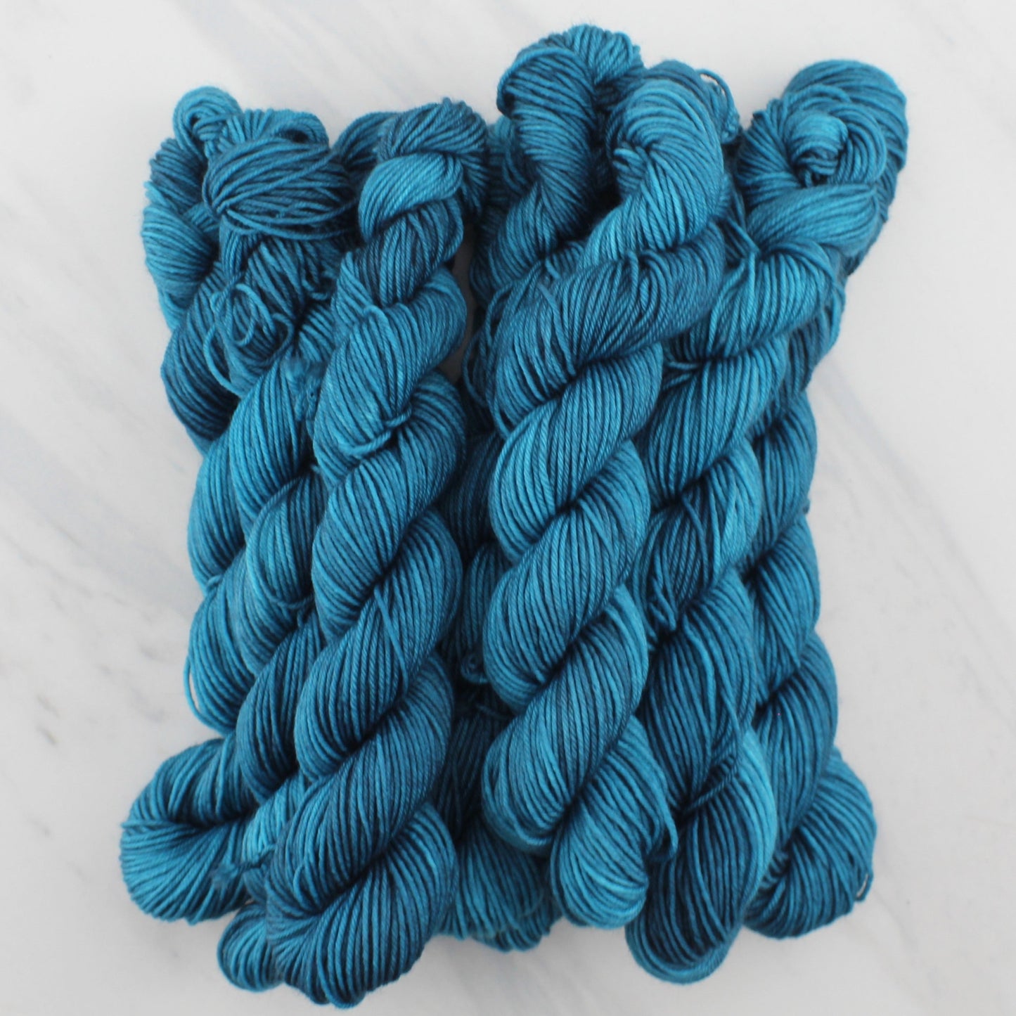 ANNUNCIATION BLUE MINI SKEIN on Splendid Sock - Purple Lamb