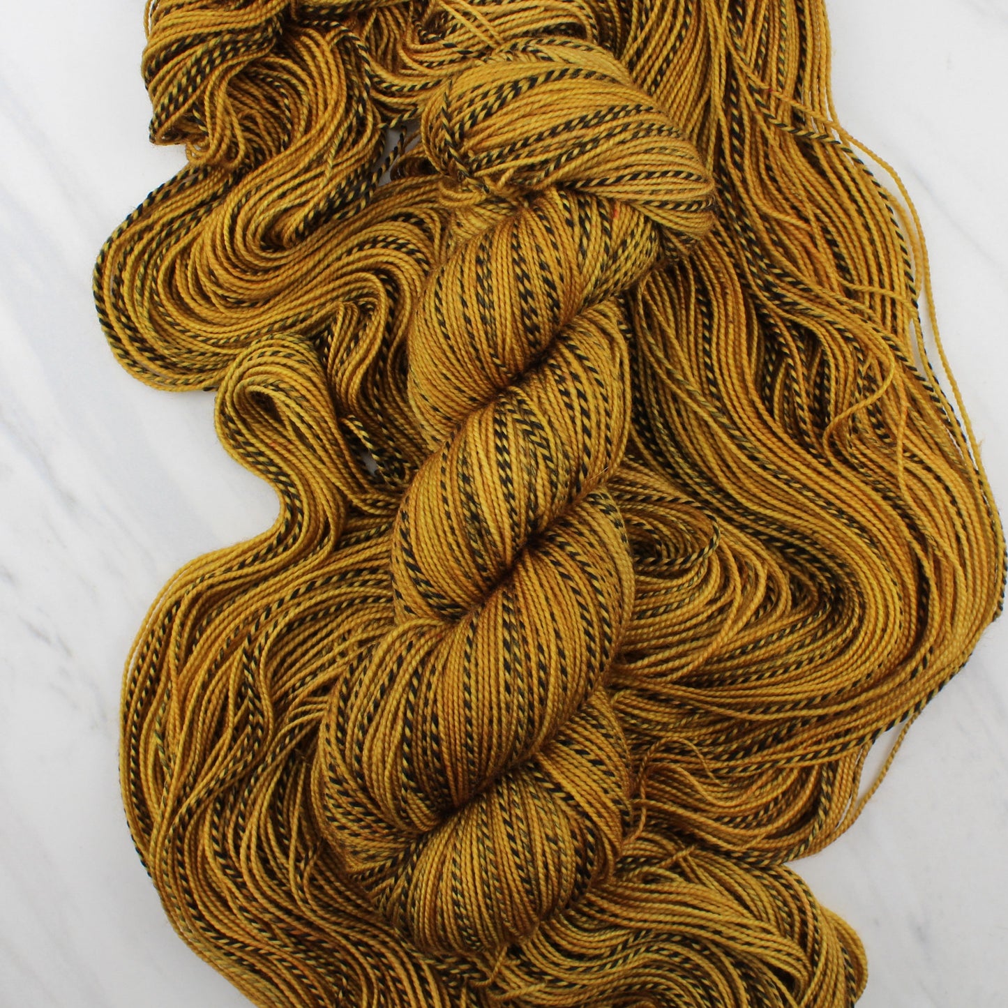 OCHRE Hand-Dyed Yarn on Stained Glass Sock - Purple Lamb