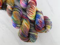 AFREMOV'S FAREWELL TO ANGER Hand-Dyed on Buttery Soft DK