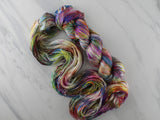 AFREMOV'S FAREWELL TO ANGER Indie-Dyed Yarn on Diamond Silk Sock