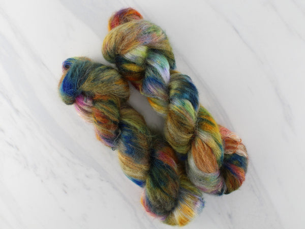 AFREMOV'S FAREWELL TO ANGER Indie-Dyed Yarn on Suri Lace Cloud