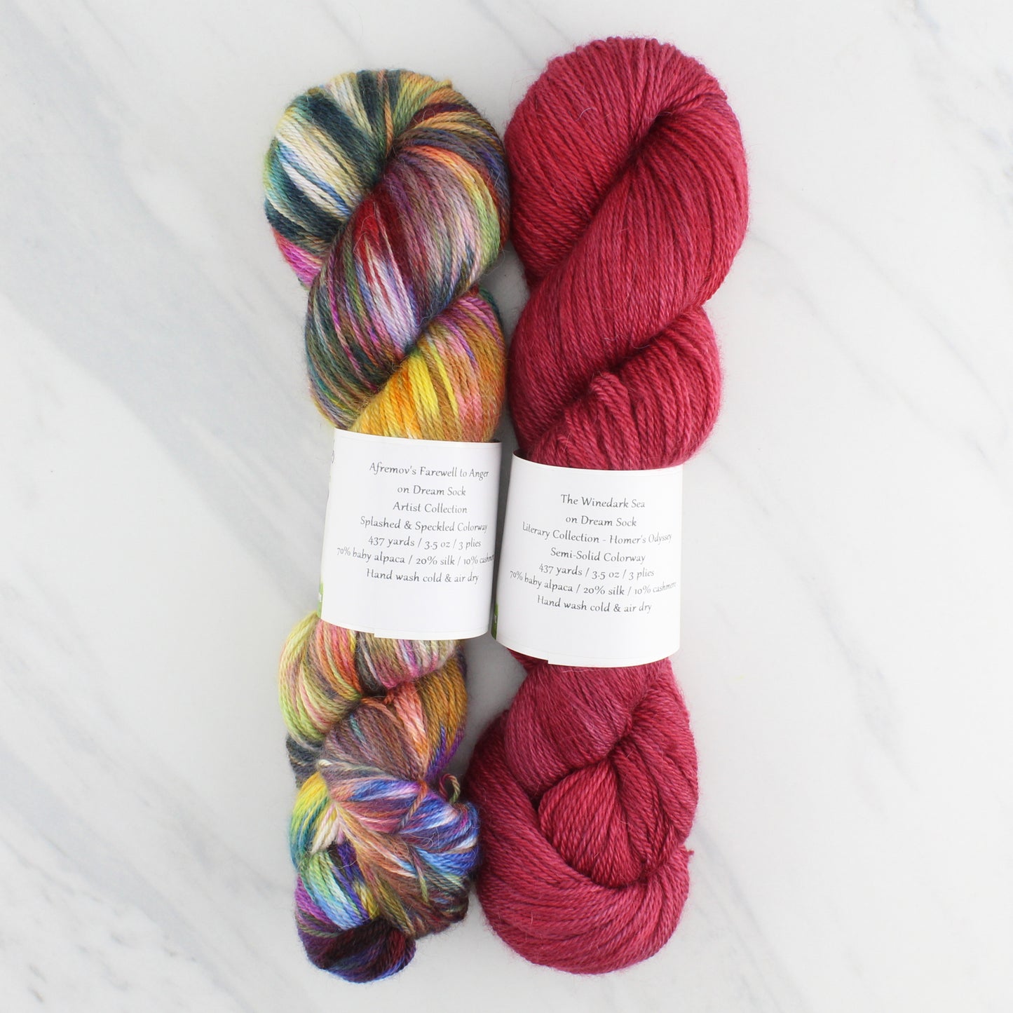 DOUBLE GRADIENT BOOMERANG CROCHET SHAWL SET - Dyed to Order