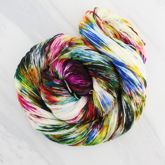 AFREMOV'S FAREWELL TO ANGER Hand-Dyed Yarn on Sock Perfection