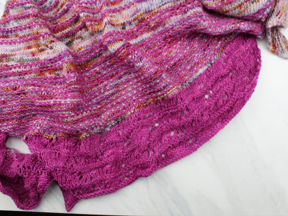 BURGUNDY ROSE - Yarn Dyed to Order