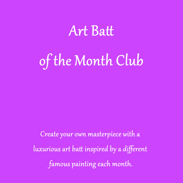 Art Batt of the Month Club - Inspired by Famous Paintings