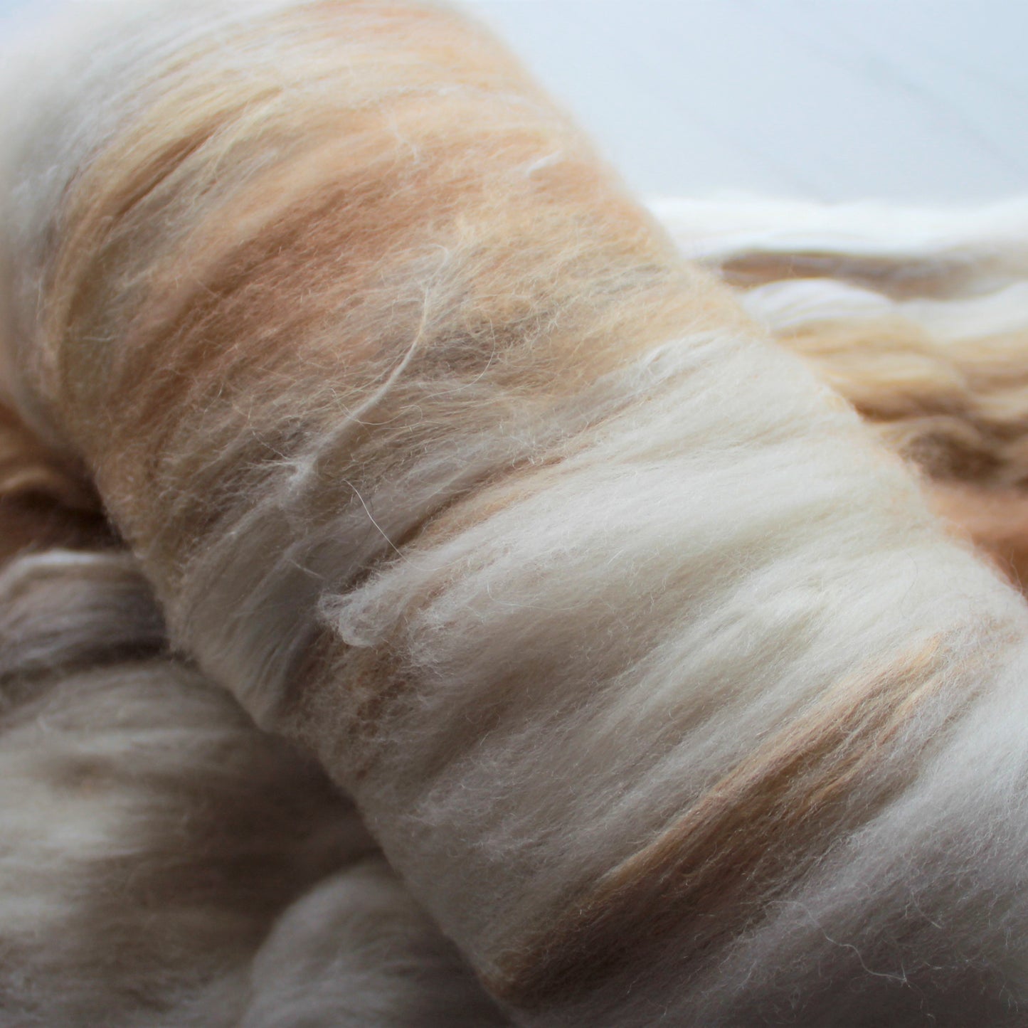 AU NATUREL Art Batt for Spinning and Felting