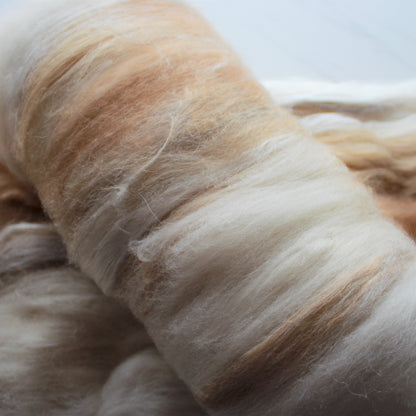AU NATUREL Art Batt for Spinning and Felting