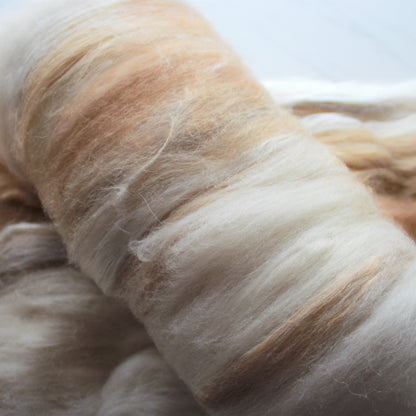 AU NATUREL Art Batt for Spinning and Felting