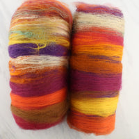 AUTUMN LEAVES Art Batts to Spin and Felt