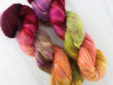 AUTUMN LEAVES Indie-Dyed Yarn on Suri Lace Cloud