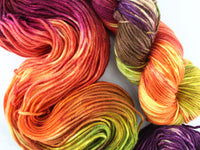 AUTUMN LEAVES Hand-Dyed on Squoosh Worsted