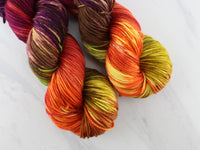 AUTUMN LEAVES Hand-Dyed on Squoosh Worsted
