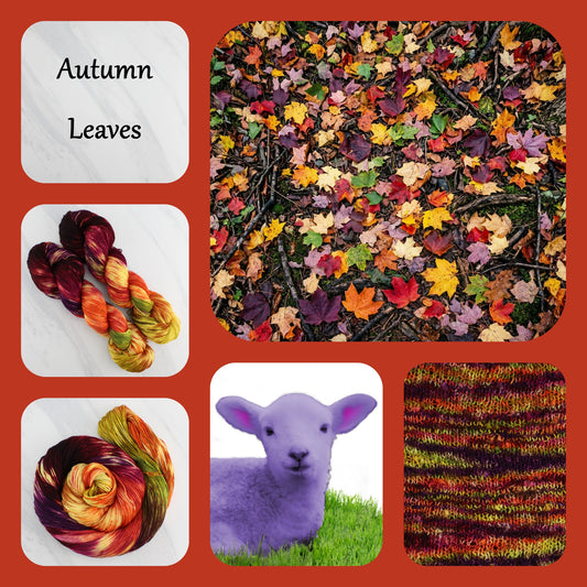 AUTUMN LEAVES - Yarn Dyed to Order