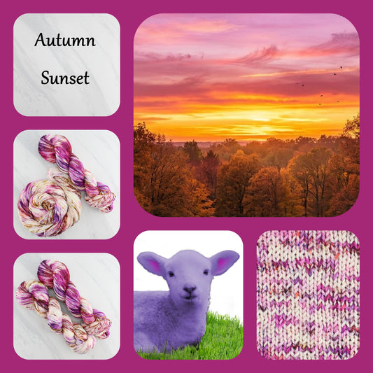 AUTUMN SUNSET - Yarn Dyed to Order