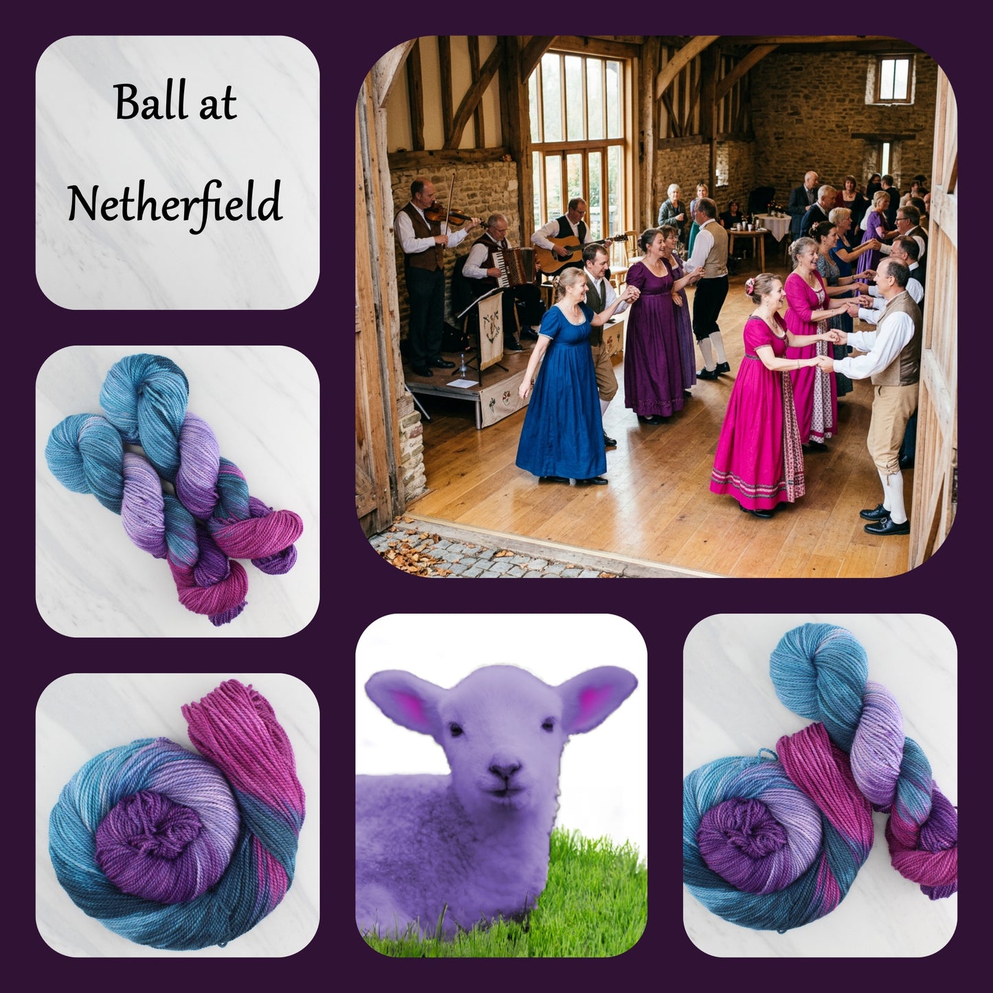 Jane Austen Collection - BALL AT NETHERFIELD - Yarn Dyed to Order