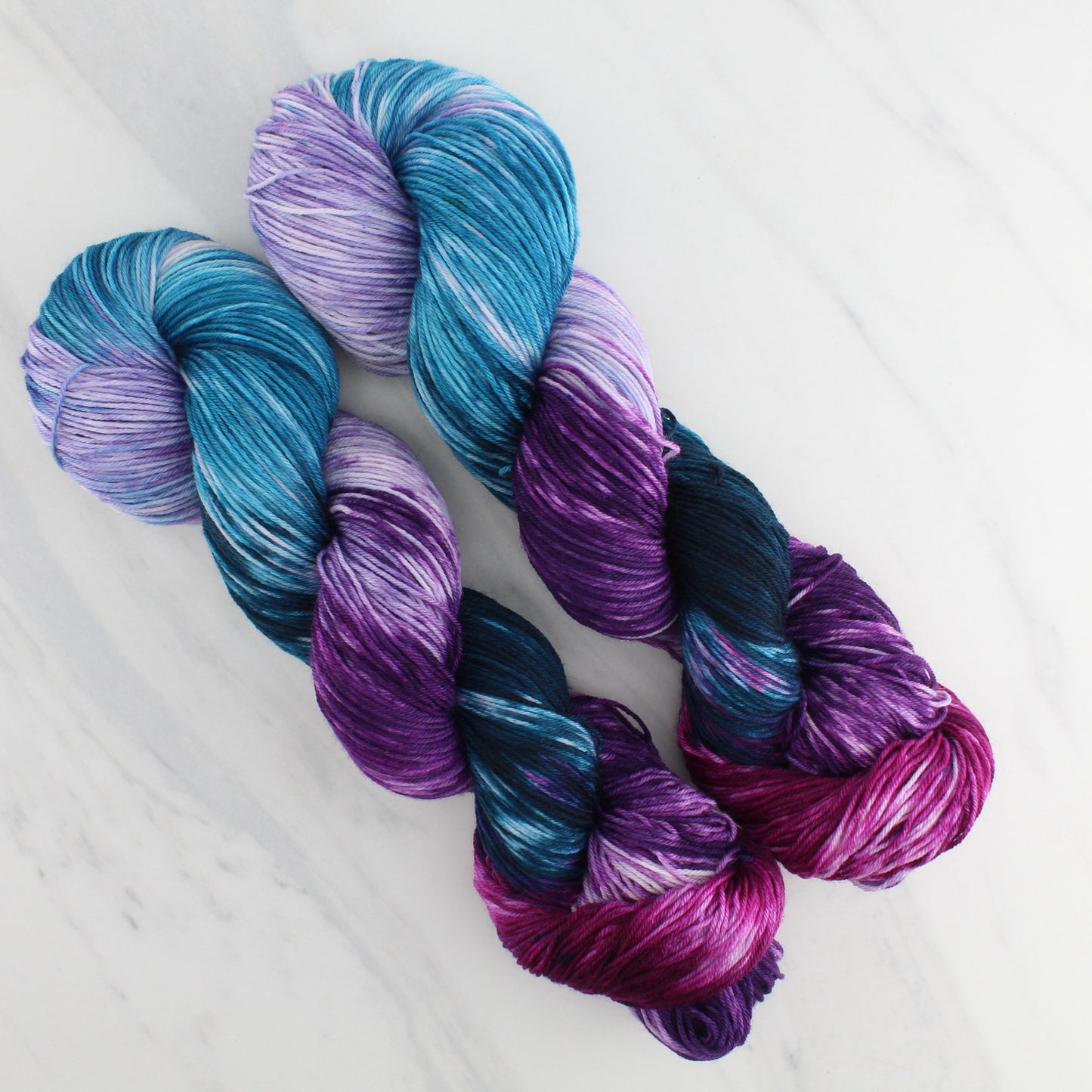 BALL AT NETHERFIELD Hand-Dyed Yarn on Sock Perfection
