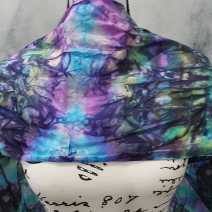 BEAUTIFUL UNIVERSE Hand-Dyed Silk Scarf - 11 x 60 inches