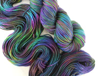 BEAUTIFUL UNIVERSE on Indie-Dyed Yarn on Squoosh Worsted