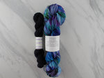 BEAUTIFUL UNIVERSE + LITTLE BLACK DRESS Indie-Dyed Sock Set with Sock Perfection and Splendid Sock Mini