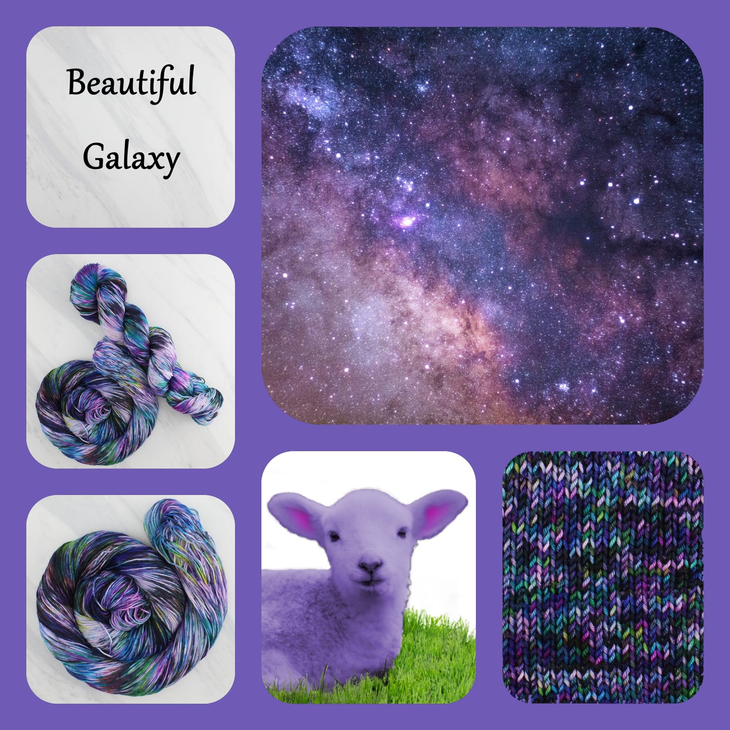 BEAUTIFUL GALAXY - Yarn Dyed to Order