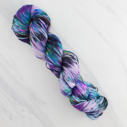 BEAUTIFUL GALAXY Hand Dyed on Sock Perfection  - Splashed & Speckled Yarn