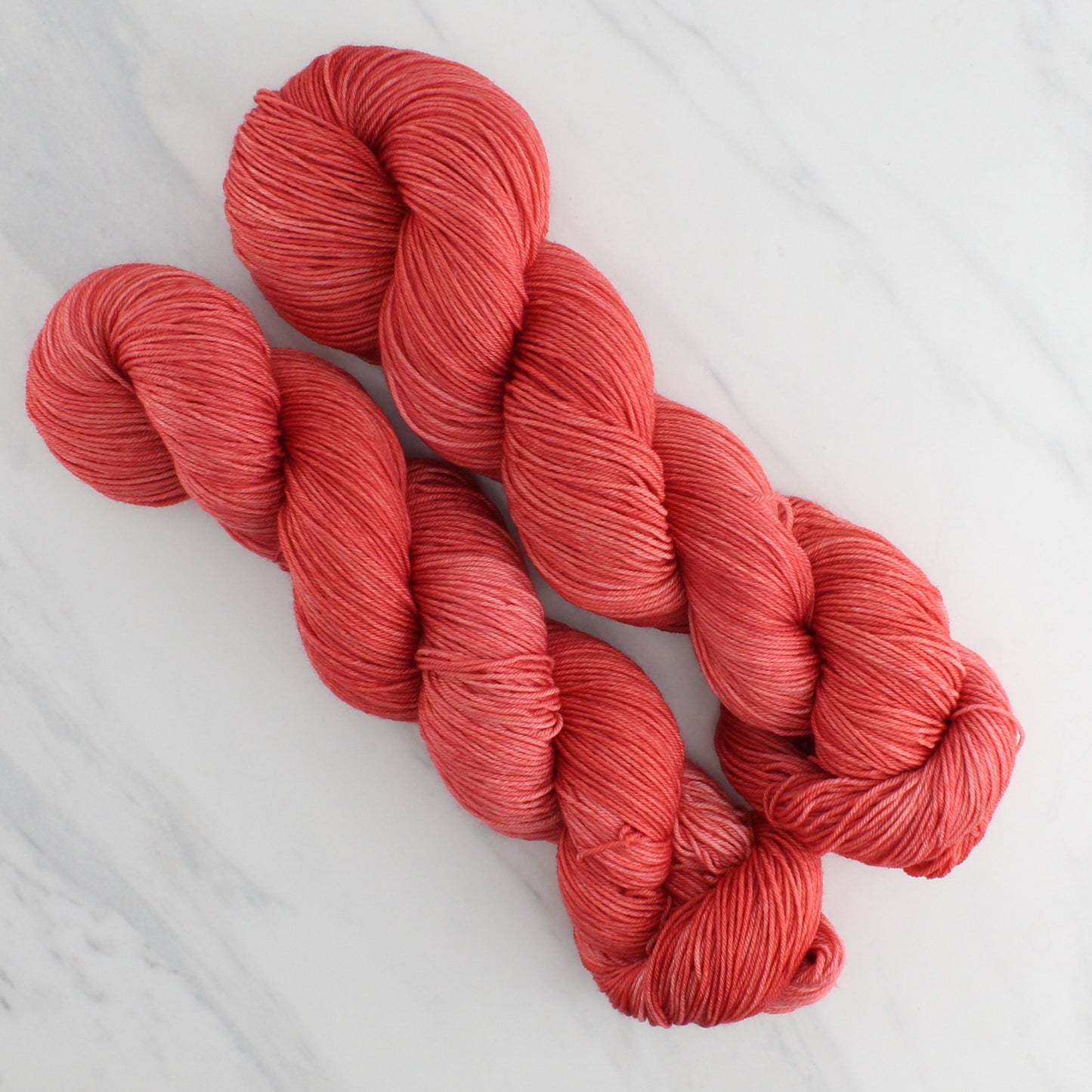 BEGONIA Hand Dyed on Sock Perfection - Semi-Solid Colorway