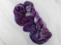 BEOWULF Indie-Dyed Yarn on Diamond Silk Sock