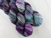 BEOWULF Hand-Dyed Yarn on Stained Glass Sock