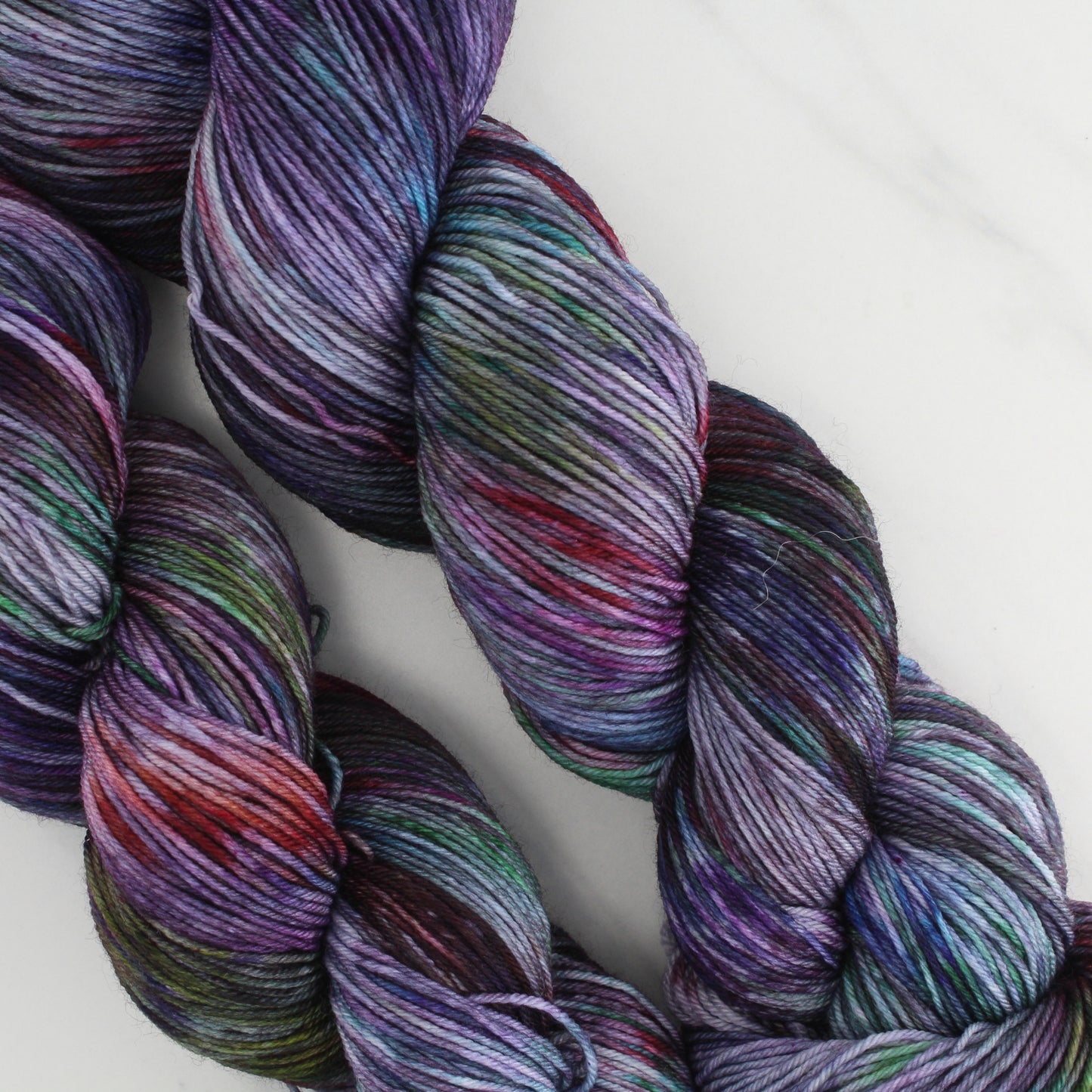BEOWULF Hand Dyed on Sock Perfection - Splashed & Speckled Yarn