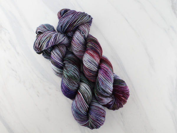 All Worsted-Weight Yarn Made by Purple Lamb Fiber Arts
