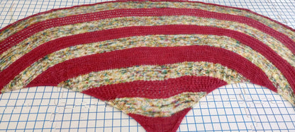 BERMUDA TRIANGLE SHAWL - Knitting Pattern