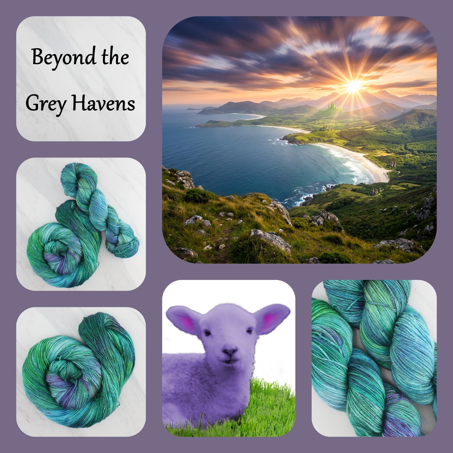 The Lord of the Rings Collection - BEYOND THE GREY HAVENS - Yarn Dyed to Order