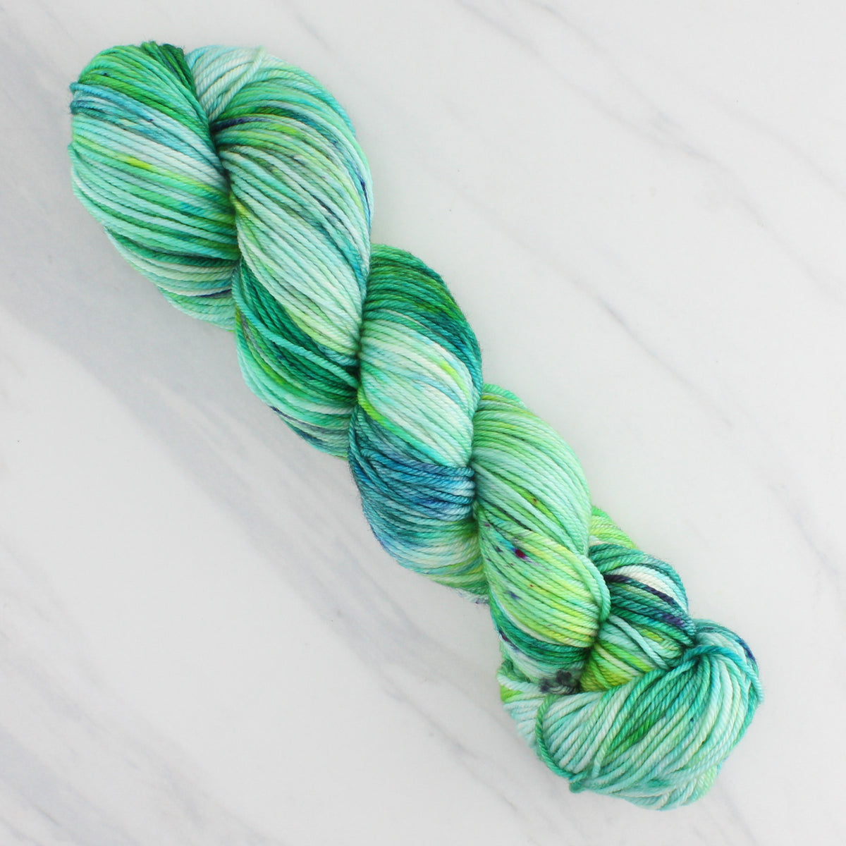 The Lord of the Rings Collection - BEYOND THE GREY HAVENS - Hand Dyed on Squoosh DK - Splashed & Speckled Colorway