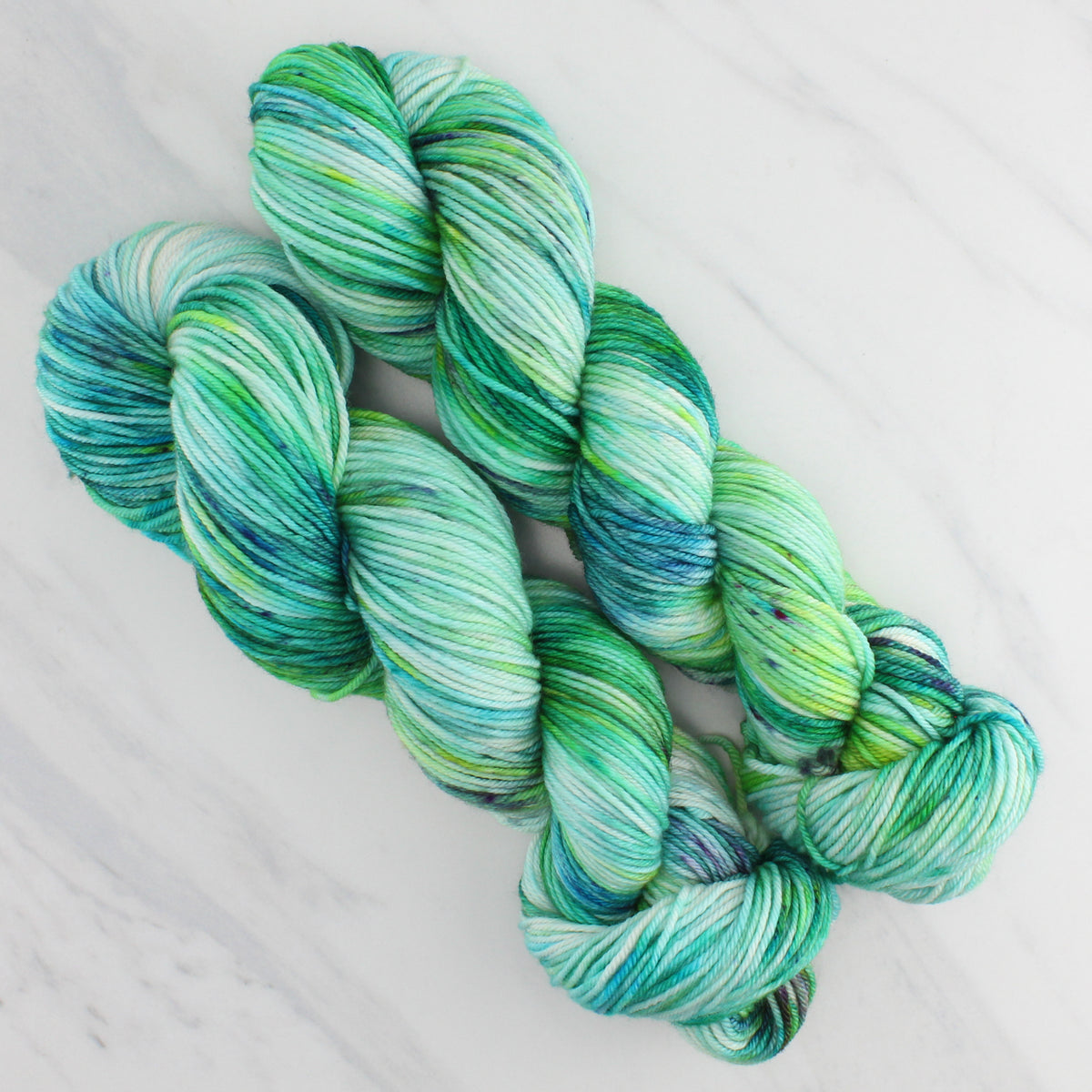 The Lord of the Rings Collection - BEYOND THE GREY HAVENS - Hand Dyed on Squoosh DK - Splashed & Speckled Colorway