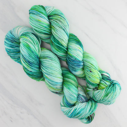 The Lord of the Rings Collection - BEYOND THE GREY HAVENS - Hand Dyed on Squoosh DK - Splashed & Speckled Colorway