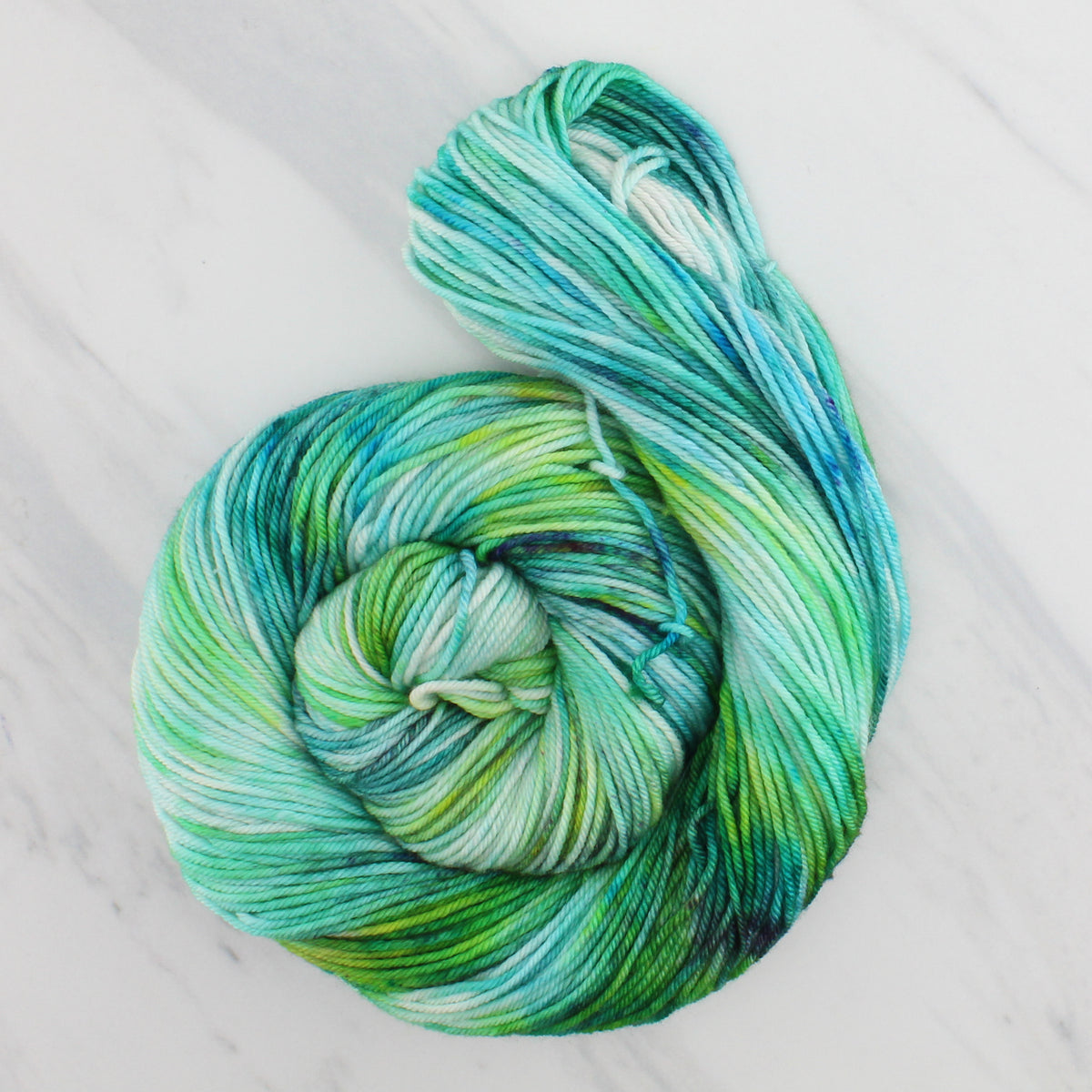 The Lord of the Rings Collection - BEYOND THE GREY HAVENS - Hand Dyed on Squoosh DK - Splashed & Speckled Colorway