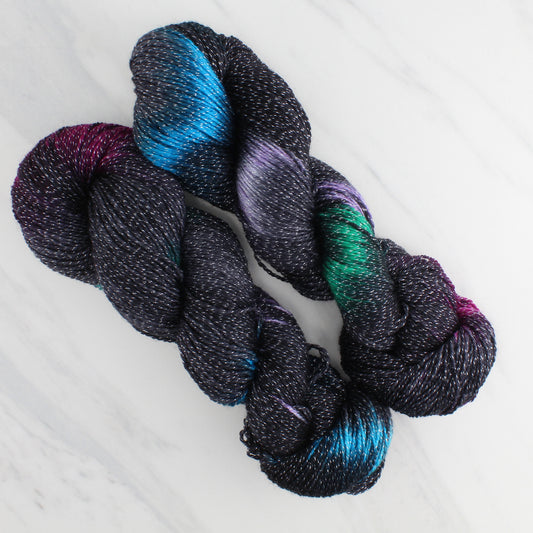 BLACK BUTTERFLY - Yarn Dyed to Order - Ikat Colorway