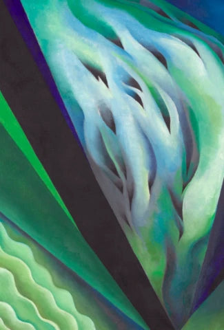 O'KEEFFE'S BLUE AND GREEN MUSIC - Yarn Dyed to Order