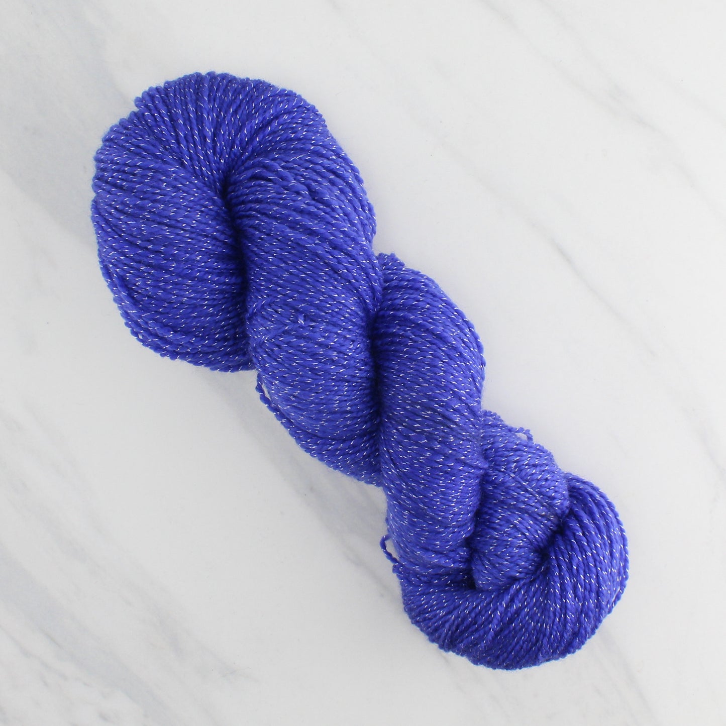 BLUEBONNET BLUE Hand Dyed on Twinkle Fingering - Semi-Solid Colorway