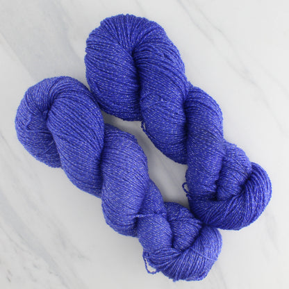 BLUEBONNET BLUE Hand Dyed on Twinkle Fingering - Semi-Solid Colorway