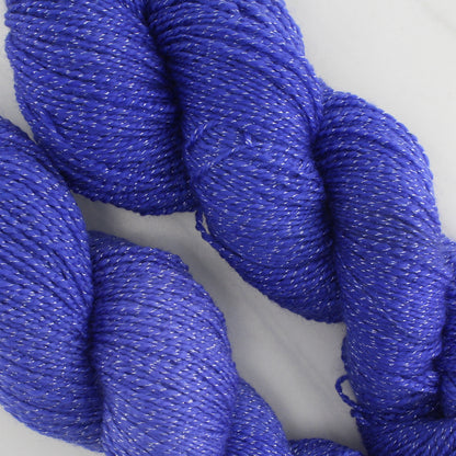 BLUEBONNET BLUE Hand Dyed on Twinkle Fingering - Semi-Solid Colorway