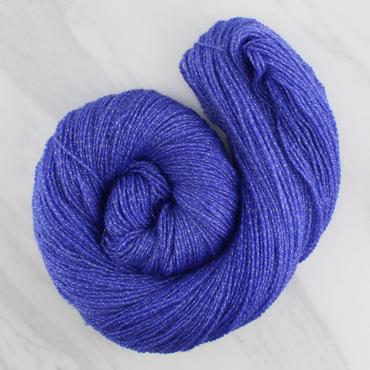 BLUEBONNET BLUE Hand Dyed on Twinkle Fingering - Semi-Solid Colorway