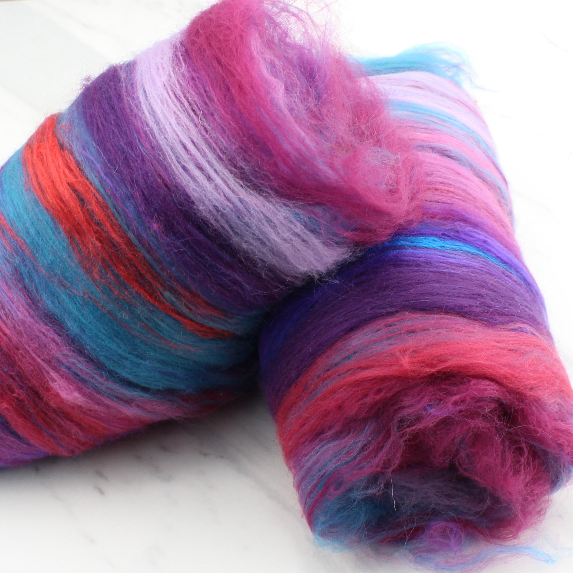 BOHEMIAN RHAPSODY Art Batts to Spin and Felt - Purple Lamb