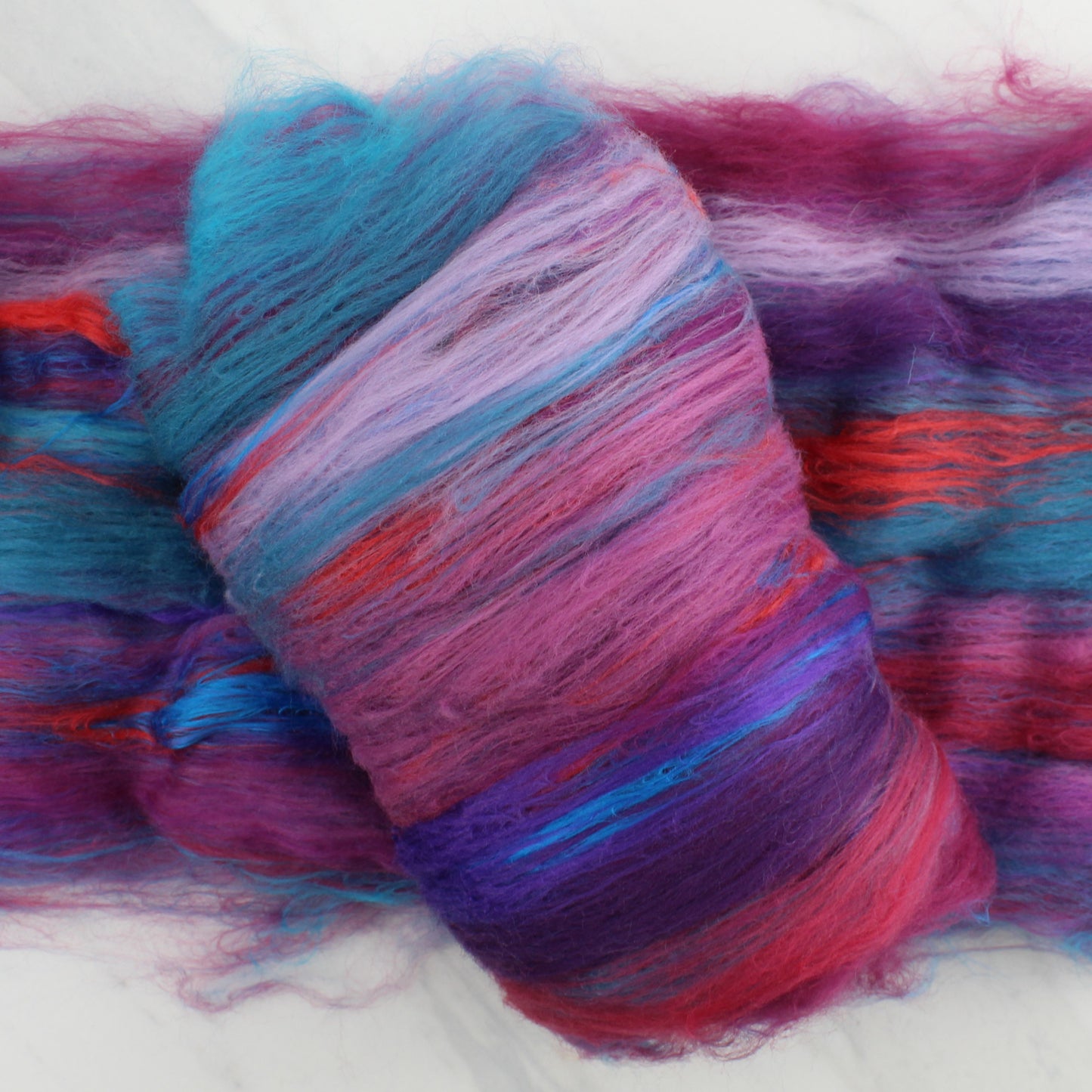 BOHEMIAN RHAPSODY Art Batts to Spin and Felt - Purple Lamb