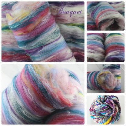 BOUQUET Carded Batts for Spinning and Felting