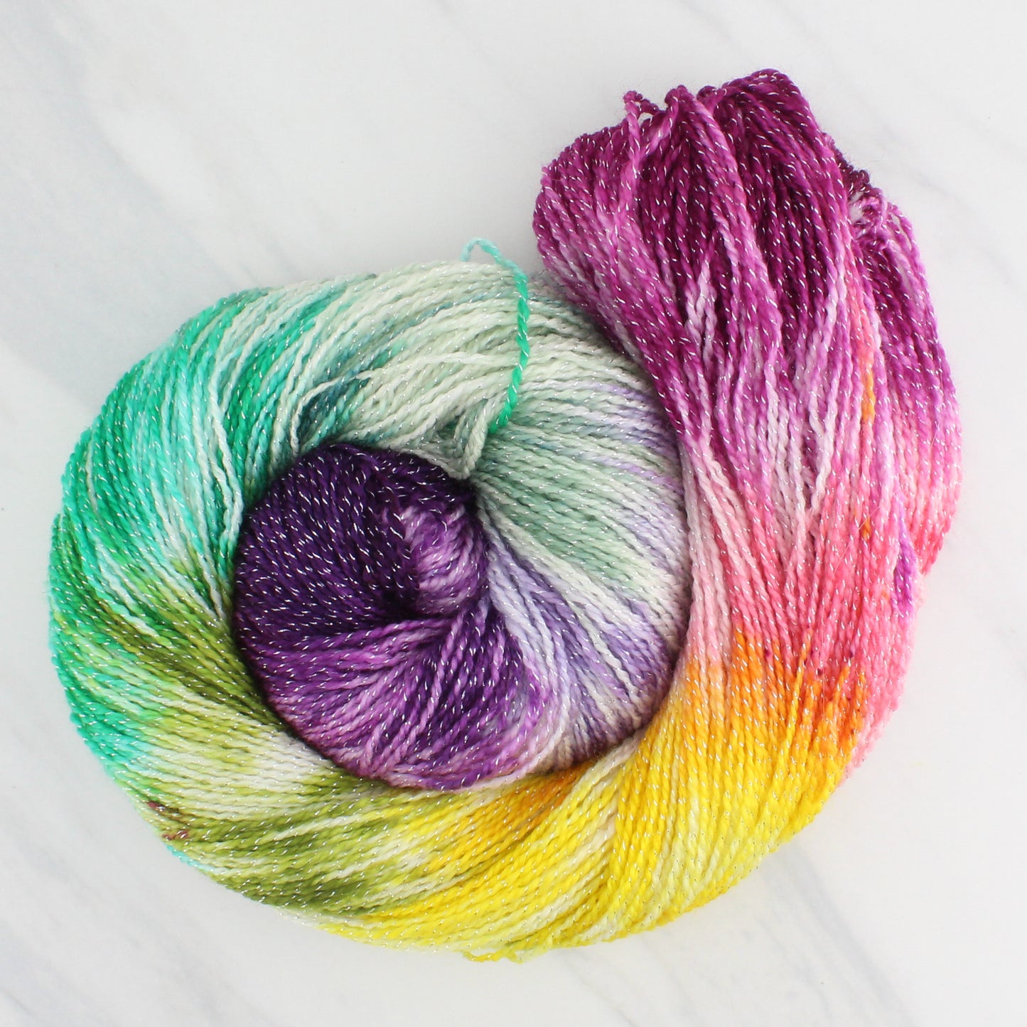 BOUQUET on Twinkle Sock - Hand-Dyed Artisan Yarn