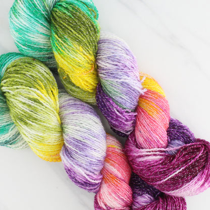 BOUQUET on Twinkle Sock - Hand-Dyed Artisan Yarn