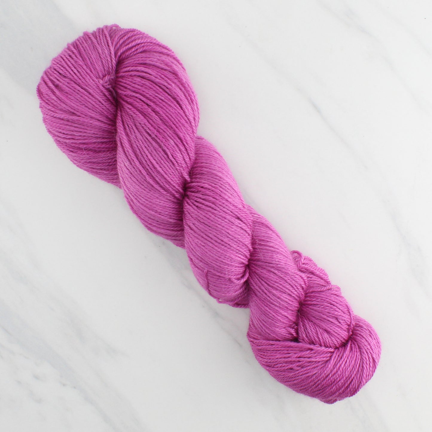 BURGUNDY ROSE Hand Dyed on Dream Fingering - Semi-Solid Yarn