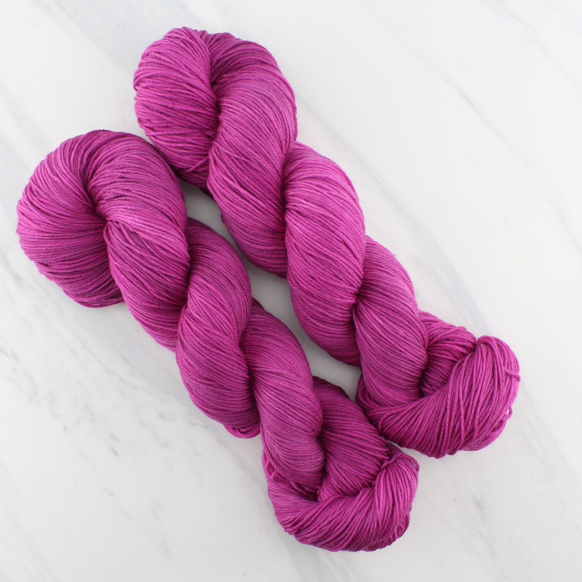 BURGUNDY ROSE on Sock Perfection  - Hand-Dyed Yarn - Purple Lamb